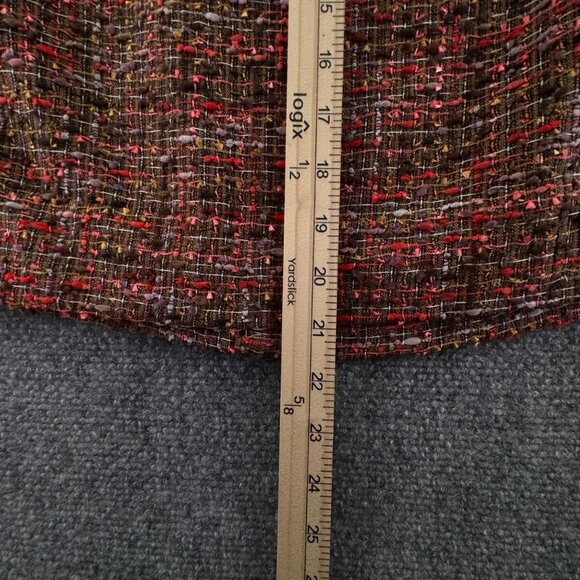 NWT J. Crew Women Pencil Skirt Size 6 Colorful $90 Zip Adult 3D Textured - Picture 6 of 14